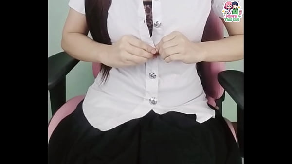 สาวนักศึกษาสวยโดนแฉคลิปโชว์เร้าใจบนโต๊ะคอม ใช้ของเล่นสุดร้อนแรงเล่นกับตัวเองอย่างเสียวจัด