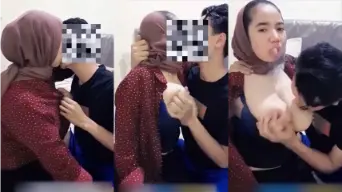 Lusi Berjilbab Montok Menggoda Dengan Toge Yang Bikin Heboh