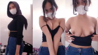 Miss Law Berhijab Goyang Hot Menggoda