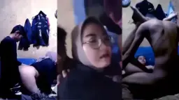 Ngewe Cewek Berhijab Berkacamata Montok