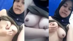 Abg Hijab Kirim Nenen Ke Ayang, Bikin Ngiler.