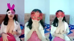 Mbak Tata Goyang Bugil Live, Bikin Makin Tegang