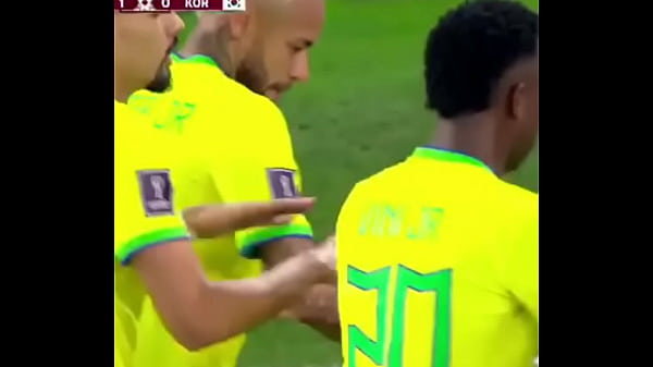Brasil Ngebokong Korea Live!!! Neymar Dan Gengnya Pesta Panas