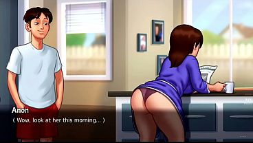 Ibu Tiri Buka Pintu… Setelah Itu Semuanya Berubah, Adegan Baru Yang Bikin Makin Panas Di Summertime Saga (18+).