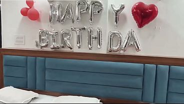 Bhabhi Ne Birthday Pe Apne Dever Ko Gift Mein Apni Chut Di, Kya Sexy Surprise!