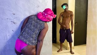 Pertarungan Ngewe Seru Antara Ebony Seksi Dan Kakak Tirinya