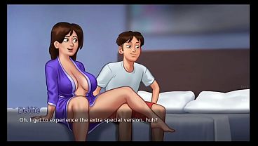 Tersenyum Pelan Ibu Tiri, Semua Jadi Panas (18+)
